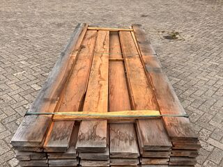 Ca. 55x Mora Damwand-/Paardenbox profiel, 40x190mm, Lengte 305cm